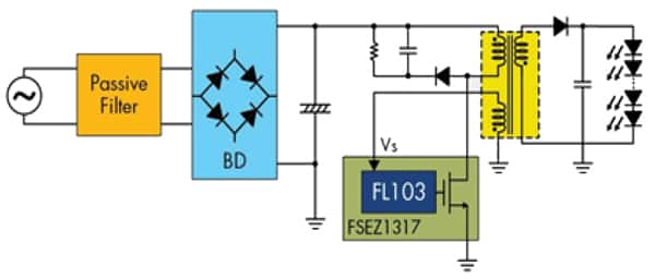 Primary-side regulated converter